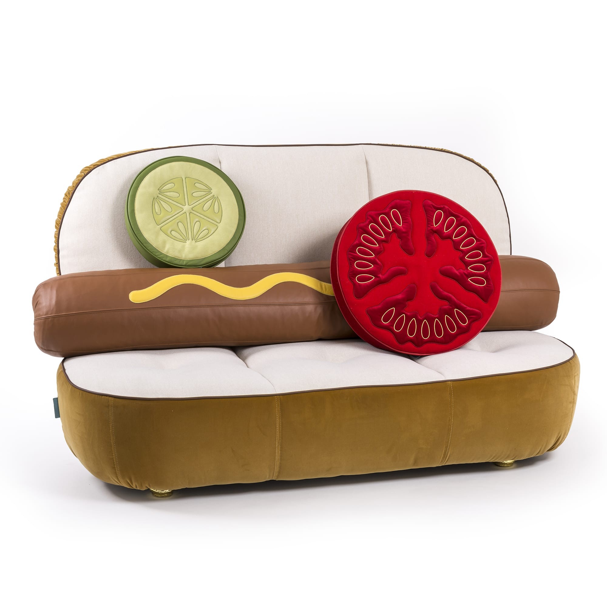 Canapé Hot Dog Sofa en forme de Hot Dog par Studio Job x Seletti