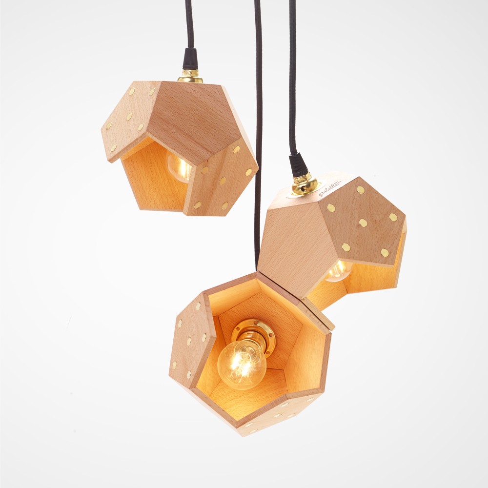 Basic TWELVE Trio wood Plato Design