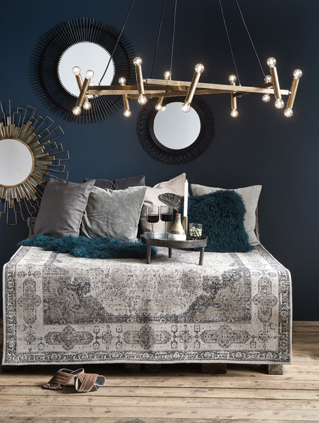 Chandelier design Brass 20 LED en laiton au design vintage par Nordal