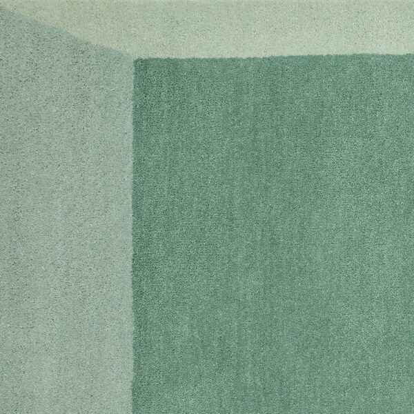 Tapis au design géométrique ISO rectangle 100% en laine par Ontwerpduo x Puik Art