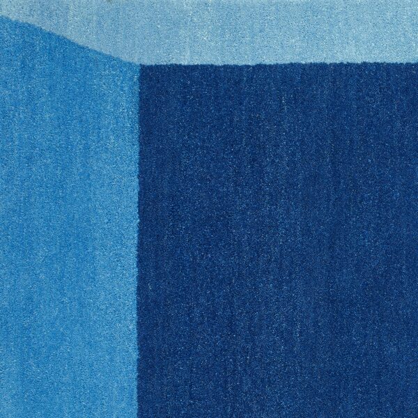 Tapis au design géométrique ISO rectangle 100% en laine par Ontwerpduo x Puik Art