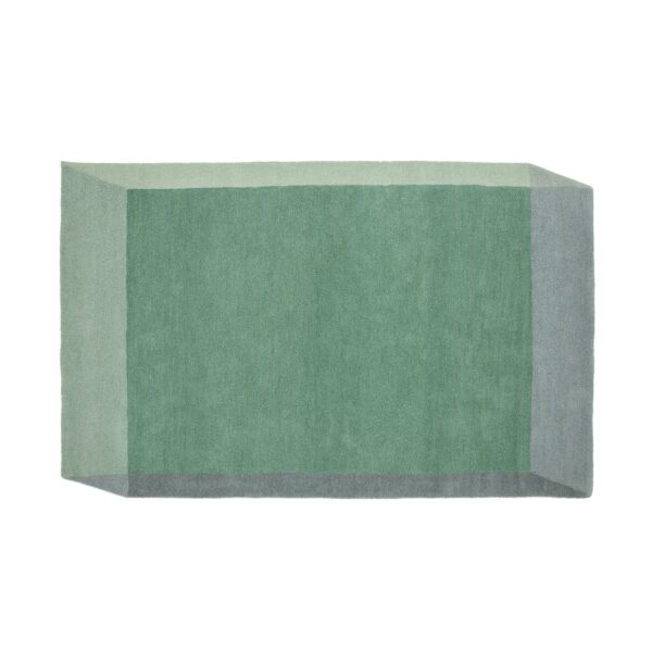 Tapis au design géométrique ISO rectangle 100% en laine par Ontwerpduo x Puik Art
