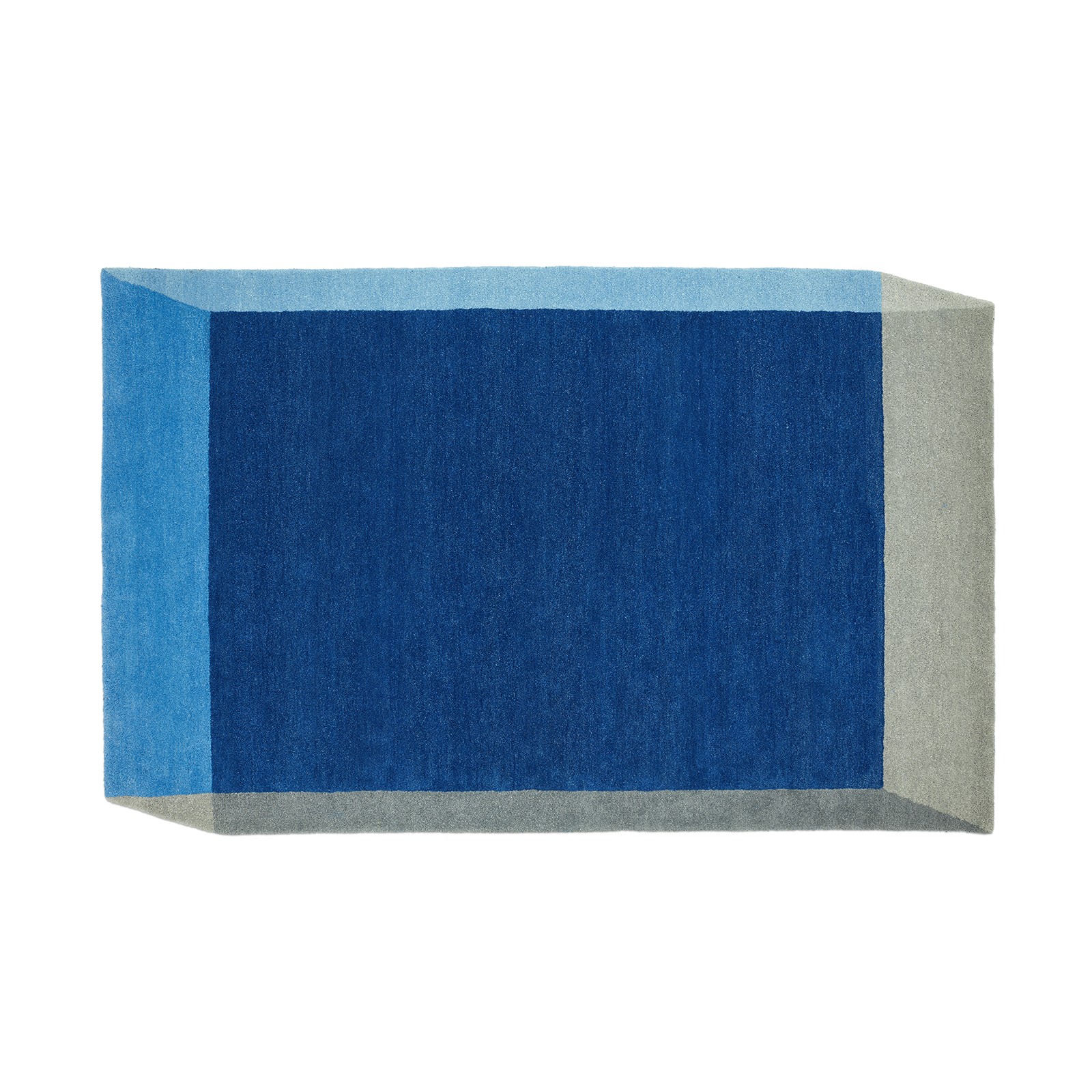Tapis au design géométrique ISO rectangle 100% en laine par Ontwerpduo x Puik Art
