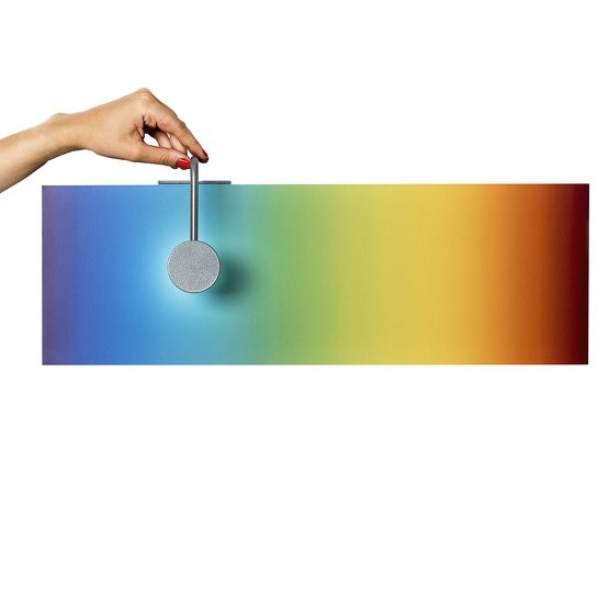 Applique murale contemporaine SUN-rise set Small LED rectangulaire par Emko design