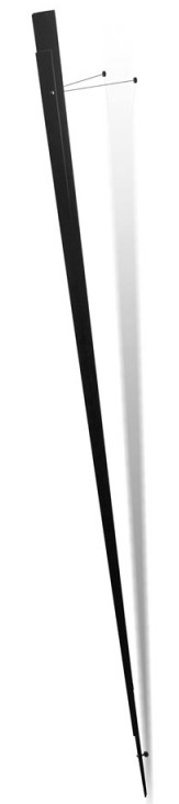 Applique murale Torchére LED 190 cm dimmable en métal par Gilles Derain X Lumen Center Italia
