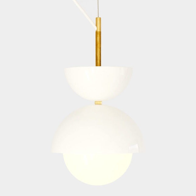 Suspension pot de fleurs Hemisphere Pendant Planter au design nature par Ryan Taylor X Object Interface