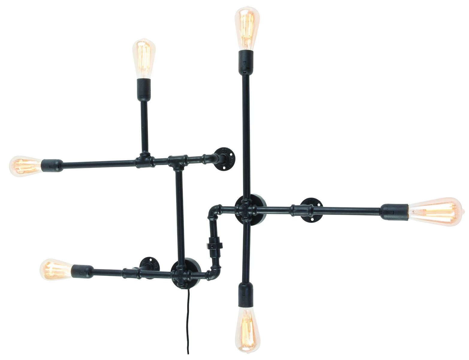 Applique design Nashville 6 lampes en métal au design industriel par It's About Romi
